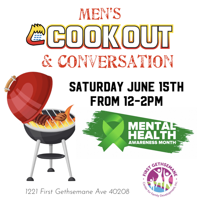 Men’s Cookout & Convo - 1st G Center for Family Development
